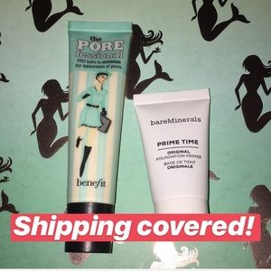 PRIMER PAIR Benefit POREfessional & bareMinerals